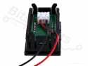 Digitale voltmeter met display geel 4,5-30,0V